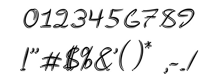 Medley_Script Font OTHER CHARS