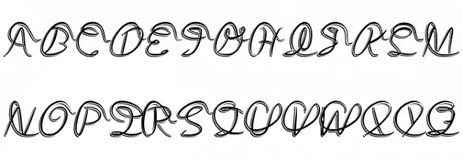 Medley_Script Fonte MAIÚSCULAS