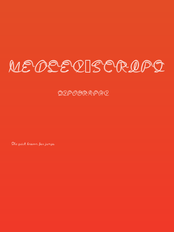 Medley_Script Poster