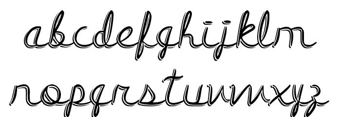 Medley_Script Font LOWERCASE