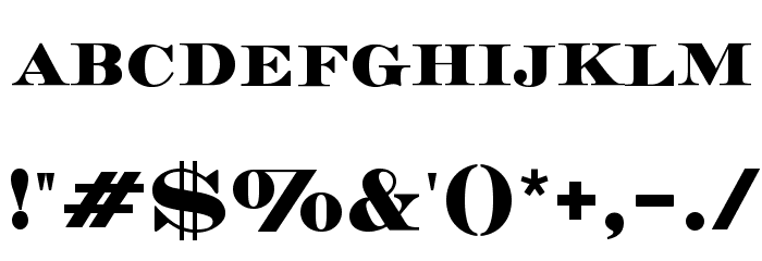 Medoc Font OTHER CHARS