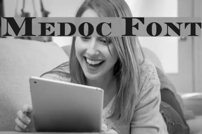 Medoc Font examples