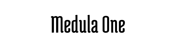 Medula One フォント
