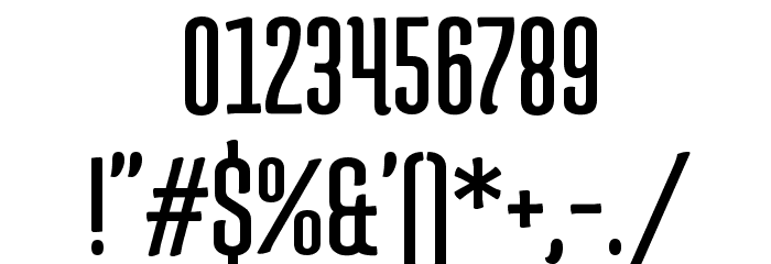 Medula One Font OTHER CHARS