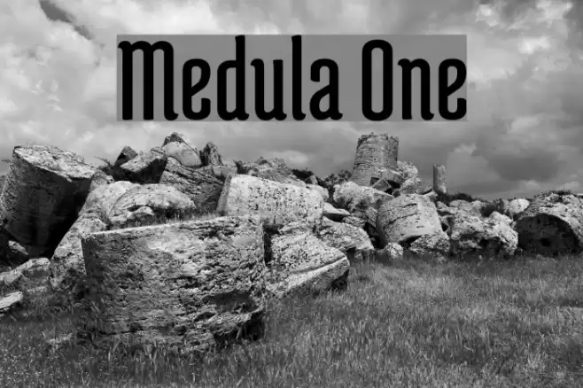 Medula One Caratteri examples