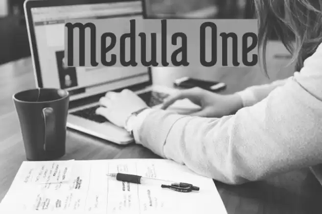 Medula One Caratteri examples