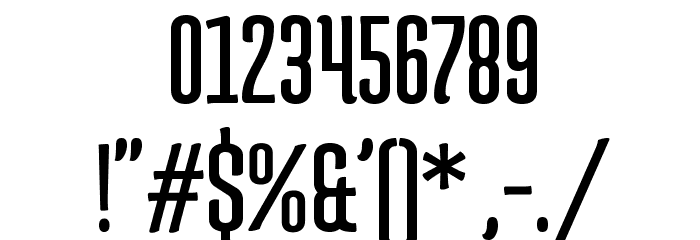 MedulaOne-Regular Font OTHER CHARS