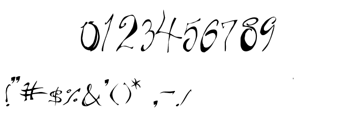 Medulla Oblongata Font OTHER CHARS