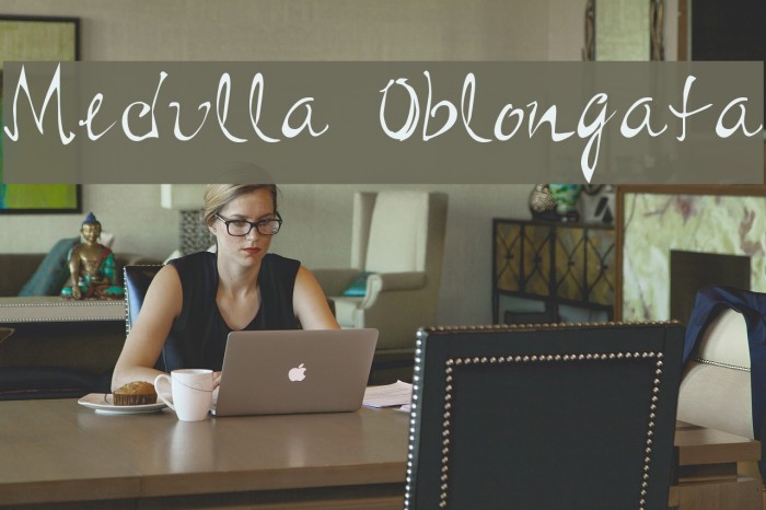 Medulla Oblongata Font examples