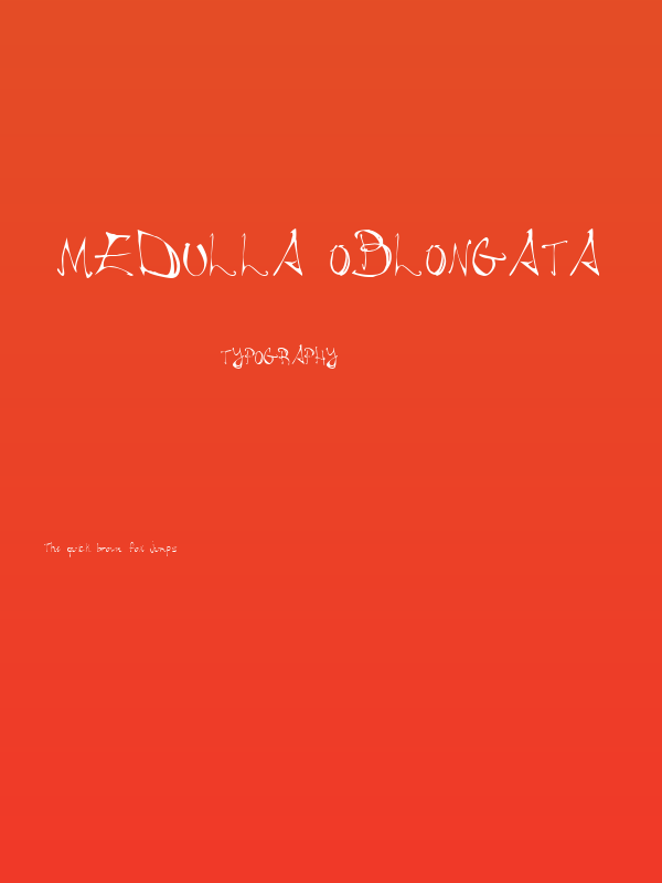 Medulla Oblongata Poster