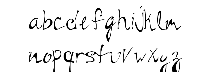 Medulla Oblongata Font LOWERCASE