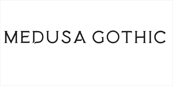 Medusa Gothic Logo