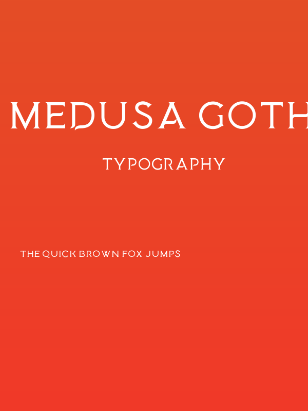 Medusa Gothic Poster