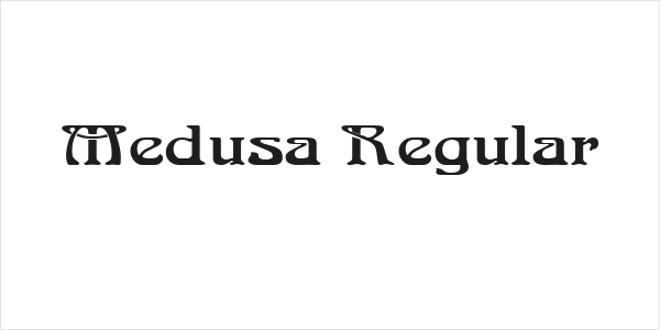 Medusa Regular Logo