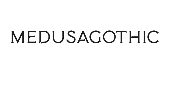 MedusaGothic Logo