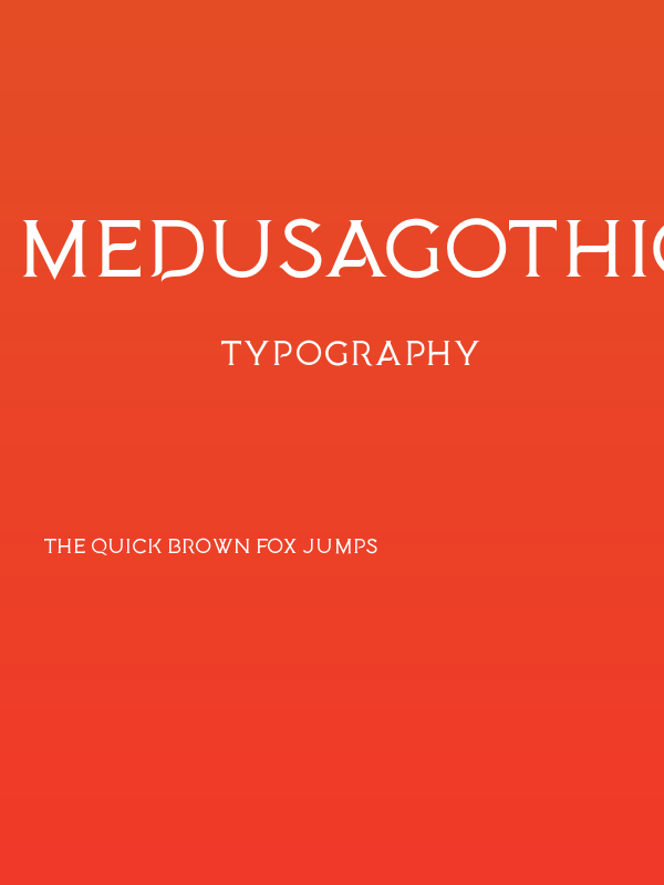 MedusaGothic Poster