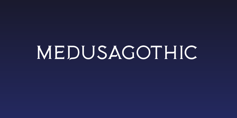 MedusaGothic Social Header