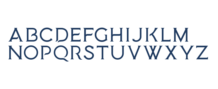 MedusaGothic Lowercase