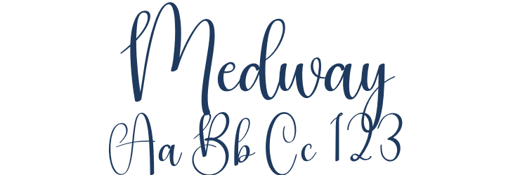 Medway Font Preview