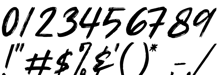 Meega Juctice Font OTHER CHARS