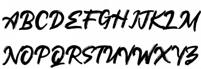 Meega Juctice Schriftart Groß
