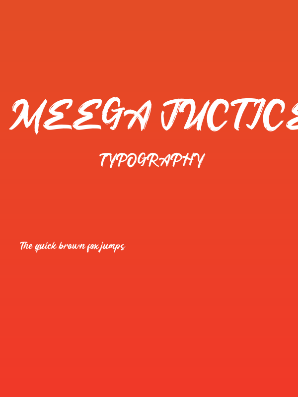 Meega Juctice Poster