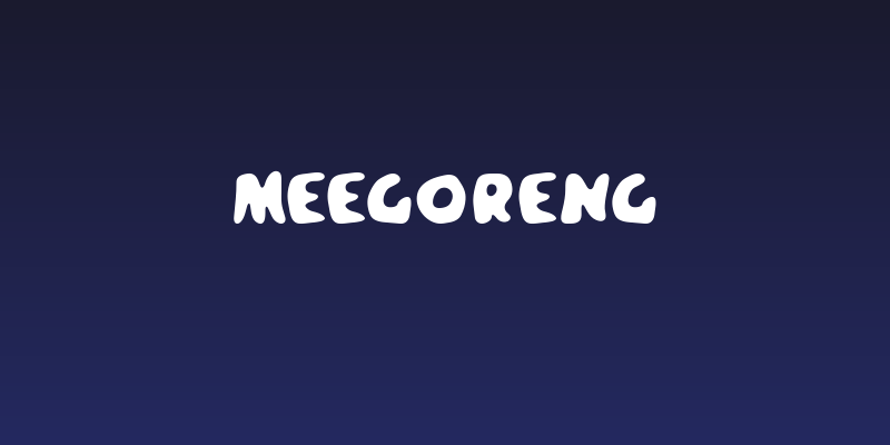 Meegoreng Social Header