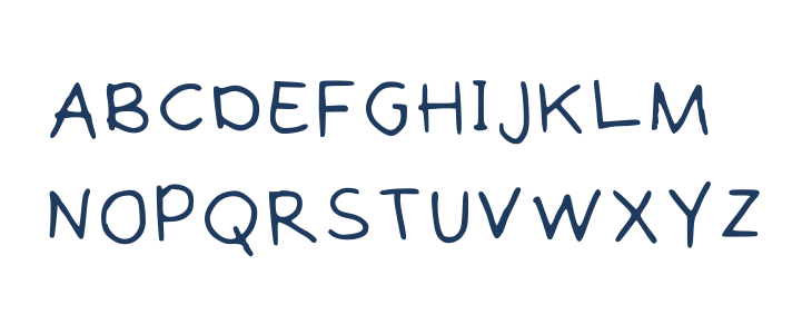 Meeneeloo Regular Regular Uppercase