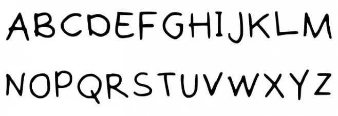 Meeneeloo Regular Regular Fonte MAIÚSCULAS