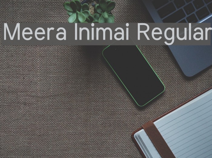 Meera Inimai Regular Font examples