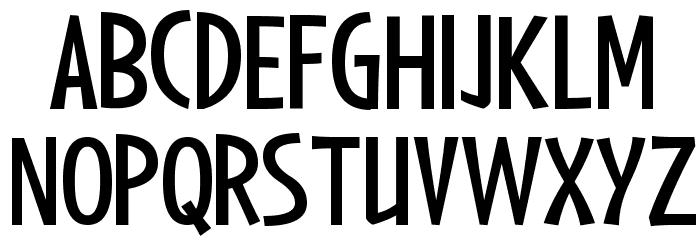 Meerken Font LOWERCASE