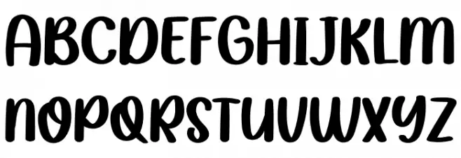 Meet Cute Шрифта ВЕРХНИЙ
