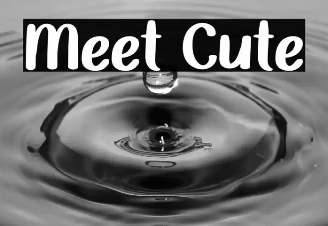 Meet Cute Font examples