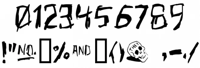 Meet John Henry Font OTHER CHARS