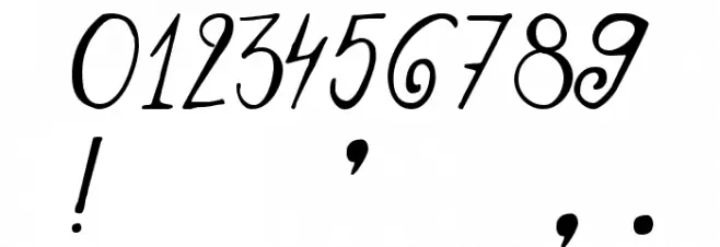 Meet me in Montauk Font OTHER CHARS