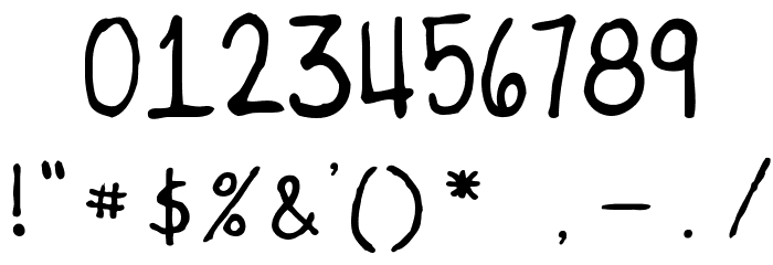 Meet the Submarine Font OTHER CHARS