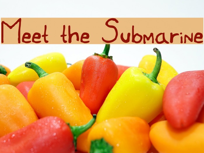 Meet the Submarine Font examples