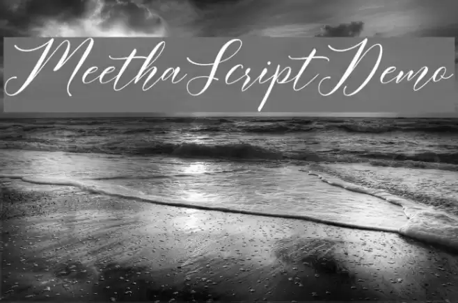 MeethaScriptDemo Font examples