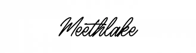 Meethlake  Скачать бесплатные шрифты