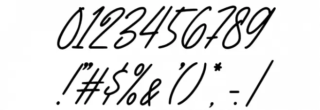 Meethlake Font OTHER CHARS