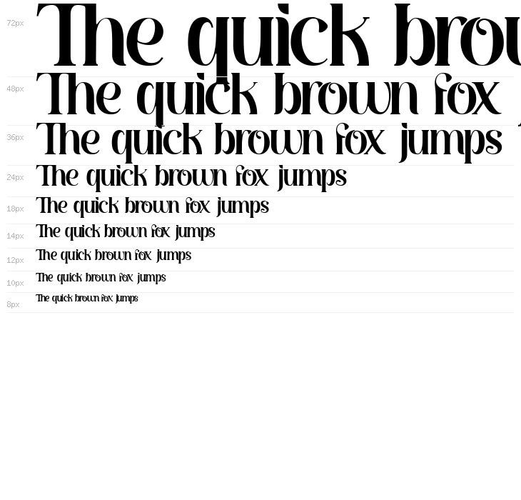 Mefista Regular Waterfall