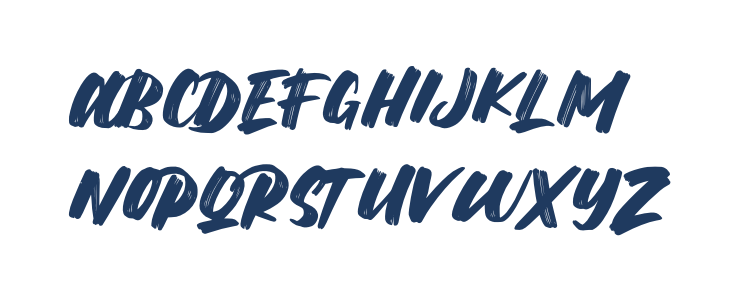 Mega Brush Lowercase