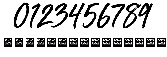 Mega Fresh Font OTHER CHARS