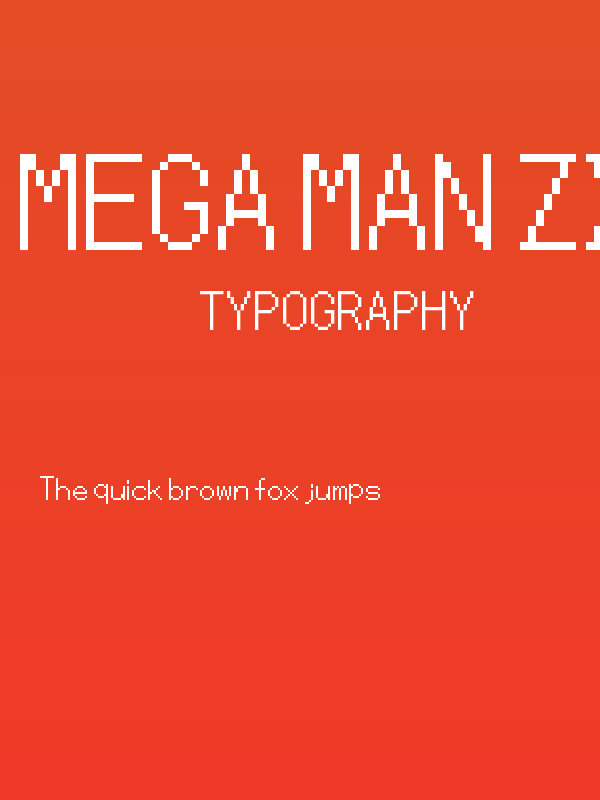 Mega Man ZX Regular Poster