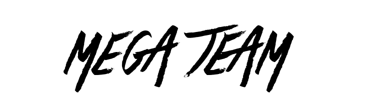 Mega Team  Descarca Fonturi Gratis