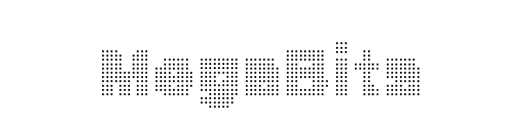 MegaBits Font