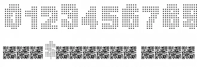 MegaBits フォント その他の文字