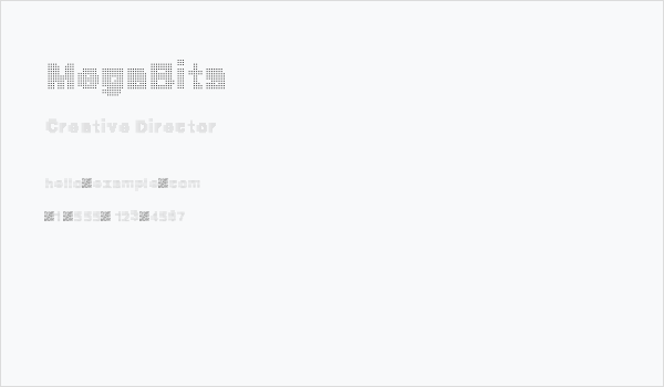 MegaBits Business Card
