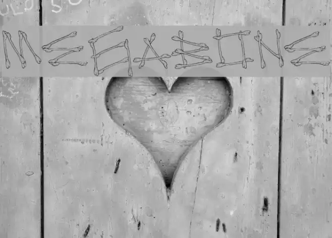 MegaBone Font examples