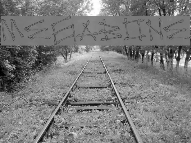 MegaBone Font examples